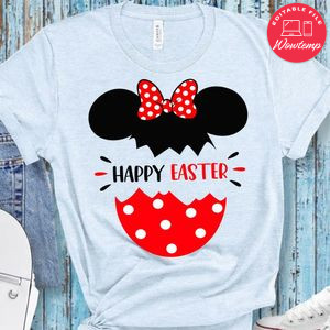 Happy Easter Minnie Mouse Shirt