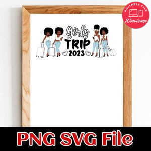 Girls Trip 2023 PNG file template