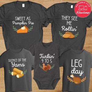 Thanksgiving bundle Customer Request PNG file template