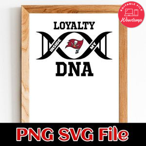 Loyalty Tampa Bay Buccaneers PNG SVG file template
