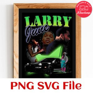 Album Poster custom photo and name Customer Request PNG file template