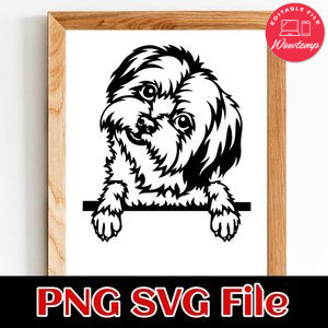 Maltese PNG SVG file template