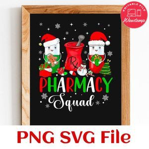 Pharmacy Squad Customer Request PNG file template