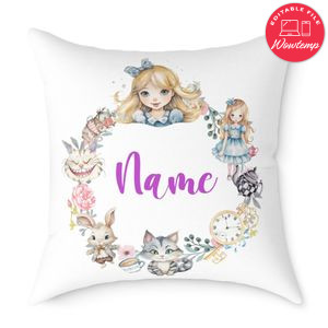 Alice in borderland Pillow Cushion Customizable Template Instant Download