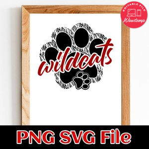 Wildcats PNG template