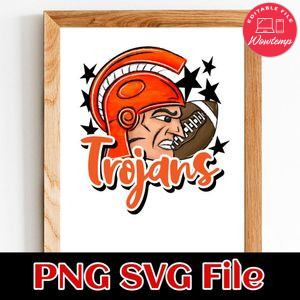 Trojans PNG design template